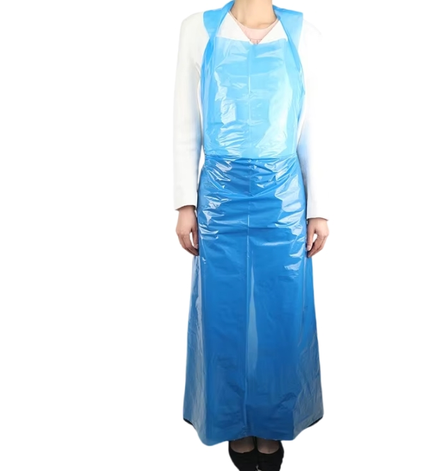 Eco Friendly Disposable Aprons Made From Recyclable PE Material