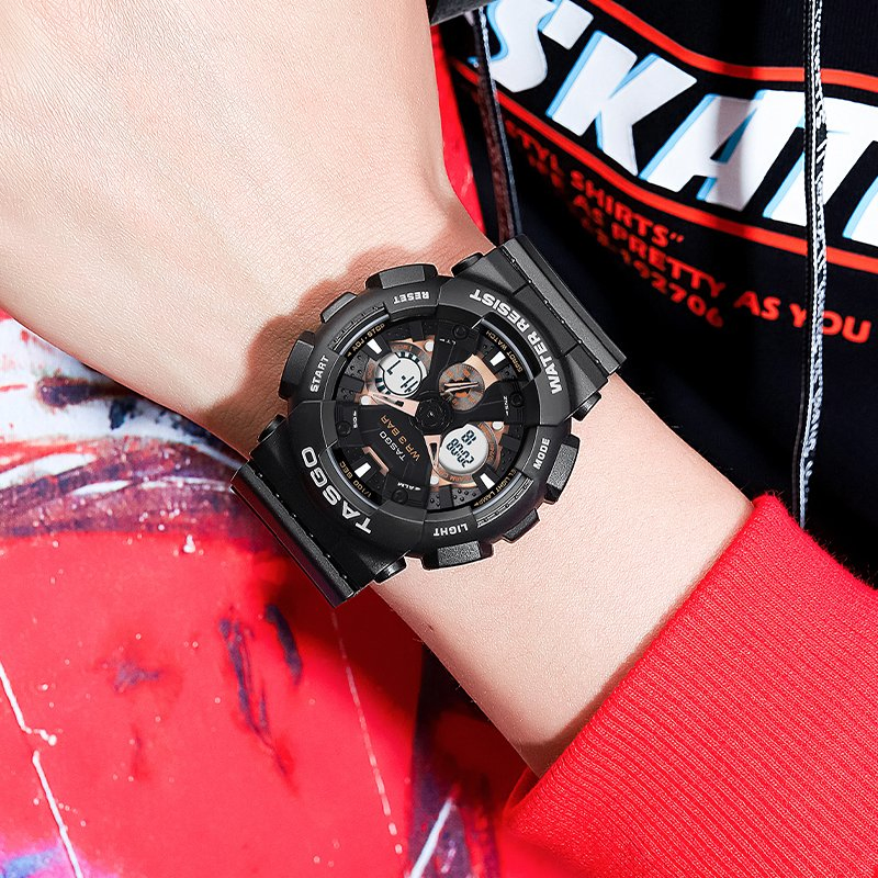 Unisex Samrt Watch Sport LED Waterproof Wristwatch Shock Male Clock Relogio Masculino