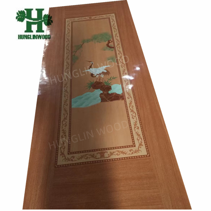 Polyester HDF Door Skin with UV Surface for Room Door