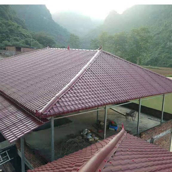 High Quality Synthetic Roma Resin Style Roof Tile