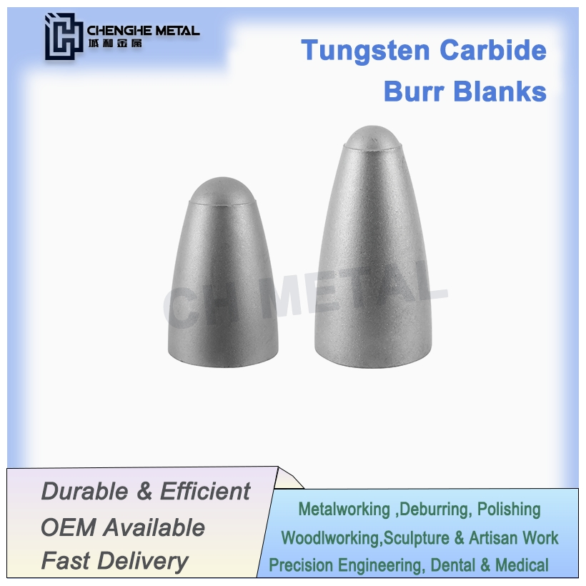 Trusted Supplier of Tungsten Carbide Burr Blanks for Drilling and Grinding Industries