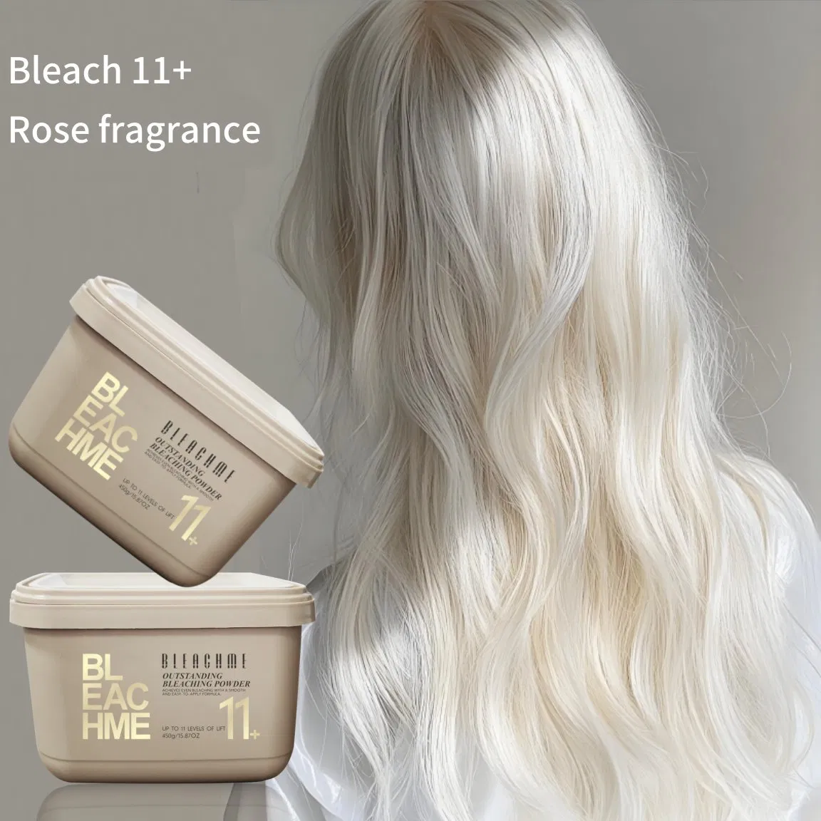 Premium Color Lifting Powder Professional Hair Lightener No Damage to Scalp 450g
