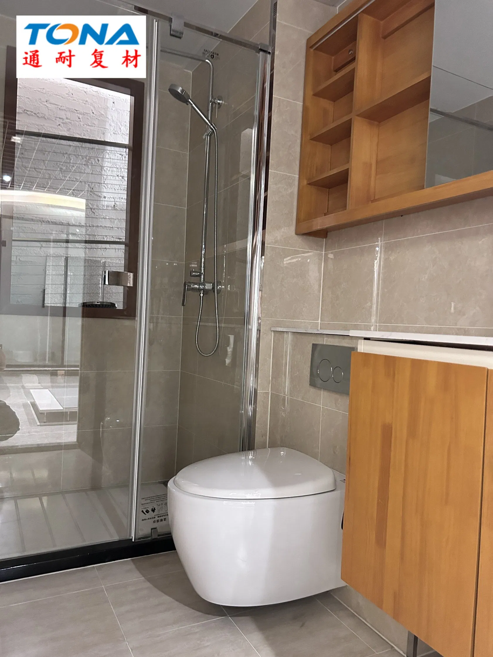 Accessories Prefabricated Furniture Easy Installation Renovation Ready Wholesale SMC Bathroom