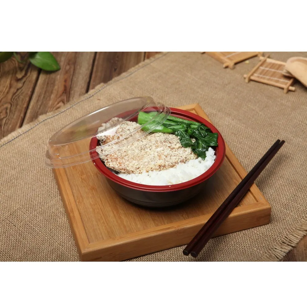 Eco-Friendly High Quality Microwavable Plastic Soup Bowl for Restaurant Supermarket