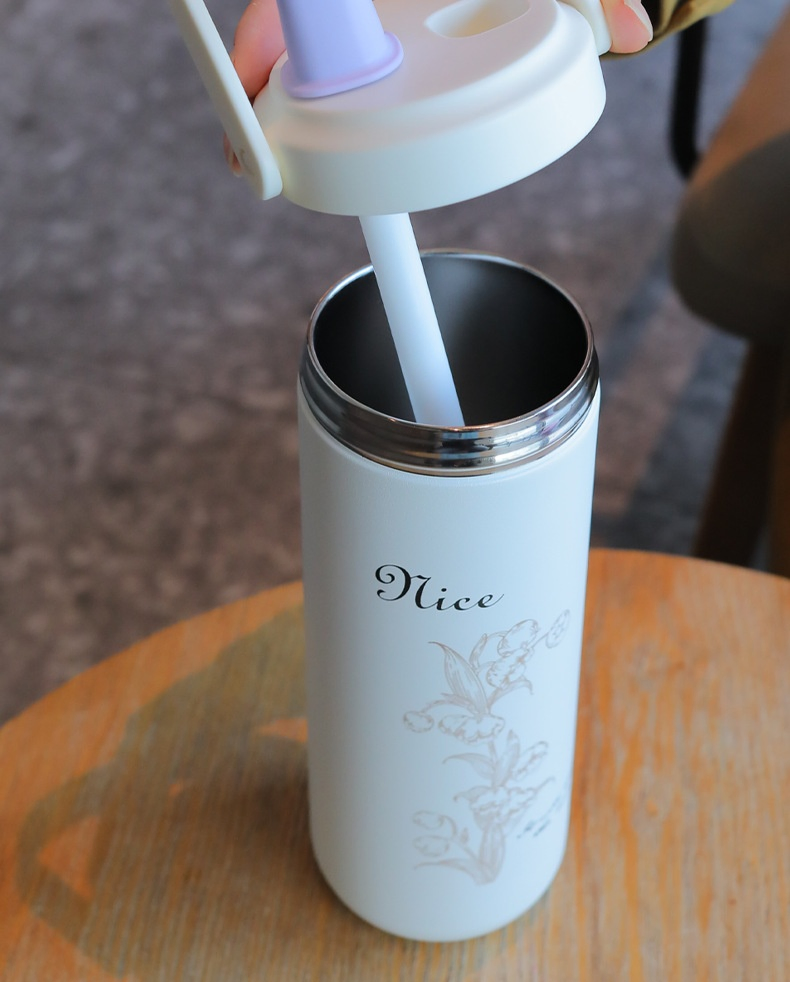 700ml900mloutdoor Car Tumbler Travel Coffee Eco-Friendly Vacuum Flask Stainless Steel Thermos Heat Insulated Cup Keep Hot Cold