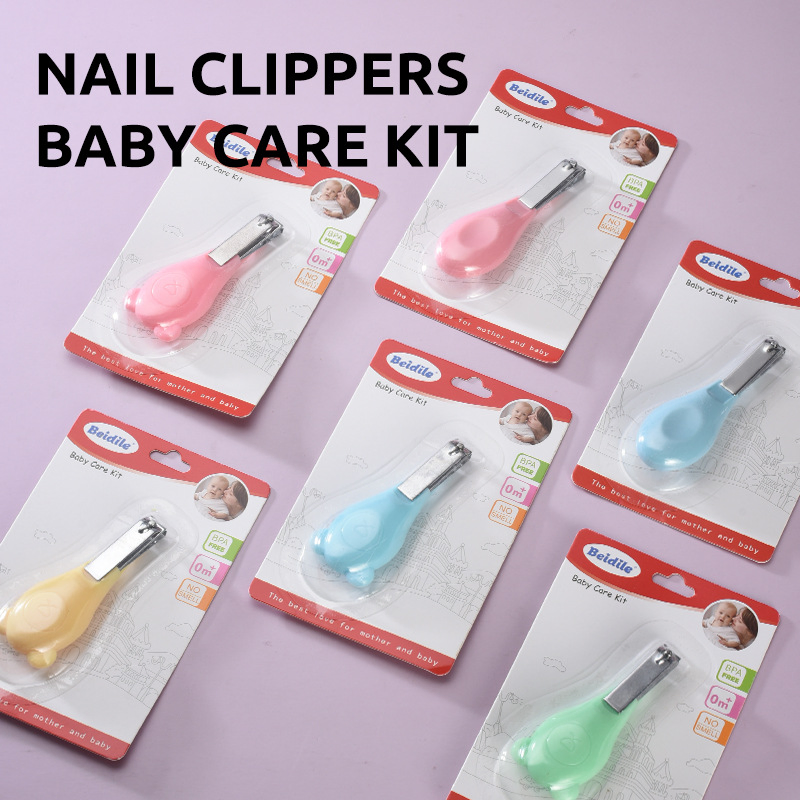 Gourd-Shaped Baby Nail Clippers for Safe and Gentle Trimming