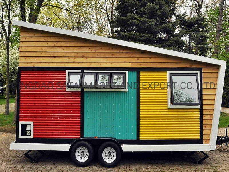 Modular Mobile Tiny House Caravan Trailers Compliant with USA Standard