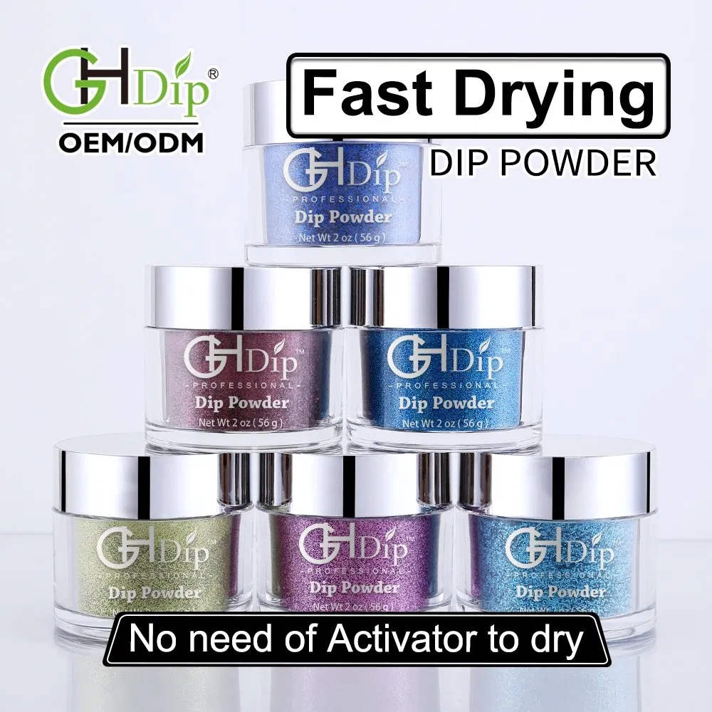 Glitter Nail Fast Drying Dipping Powder Colors
