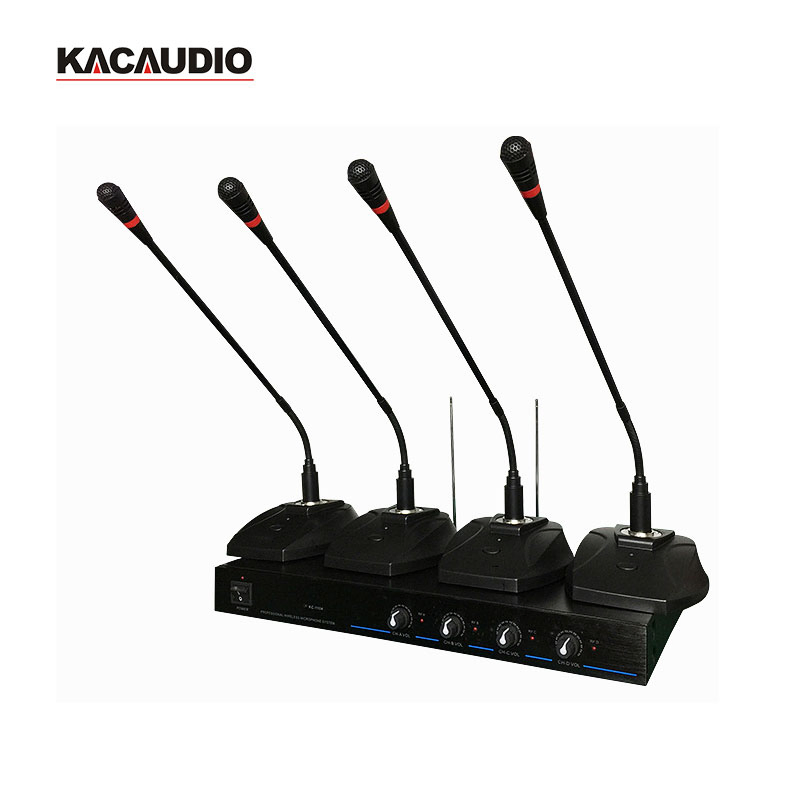 Беспроводная UHF конференц-система с 8 микрофонами