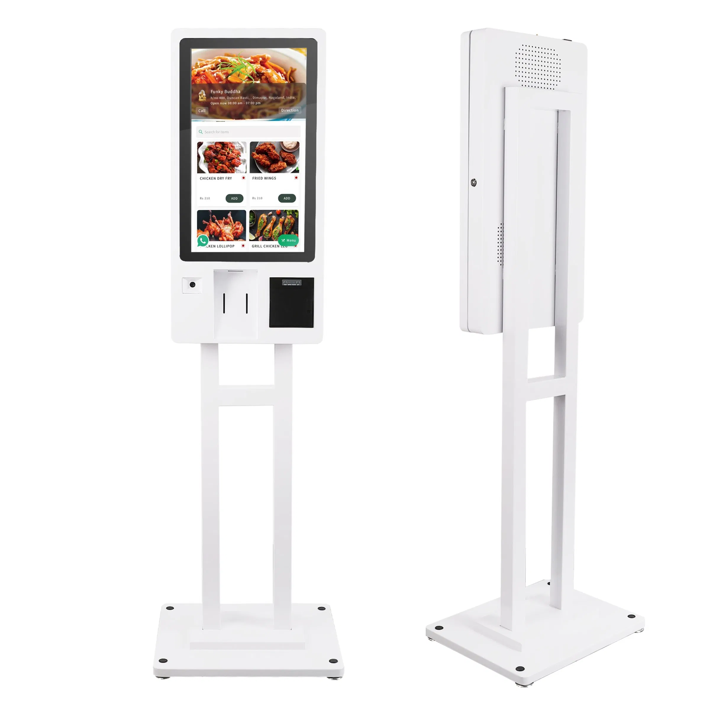 Innovative Touchscreen LCD Advertising Kiosk for Vending Solutions