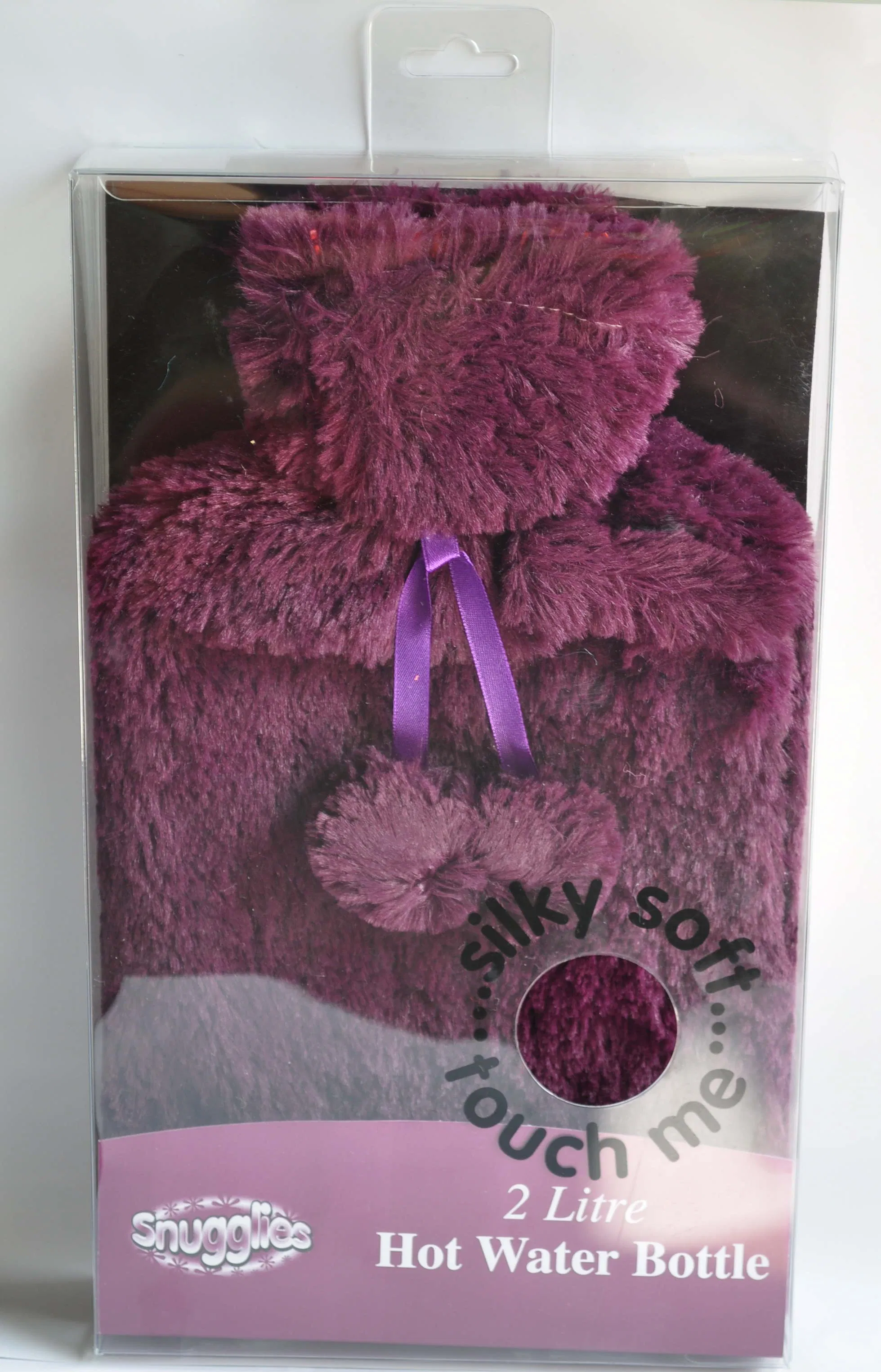 Transparent PVC Box Packing for Hot Water Bottle