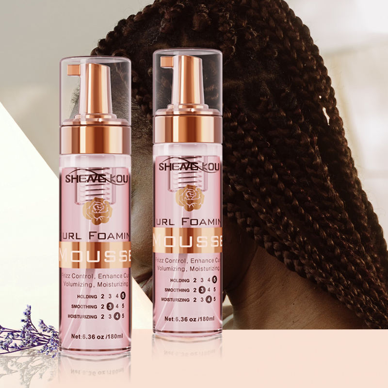 OEM Custom Hair Styling Product Mousse Vendor Private Label Volumizing Enhance Curl Hair Mousses & Foams