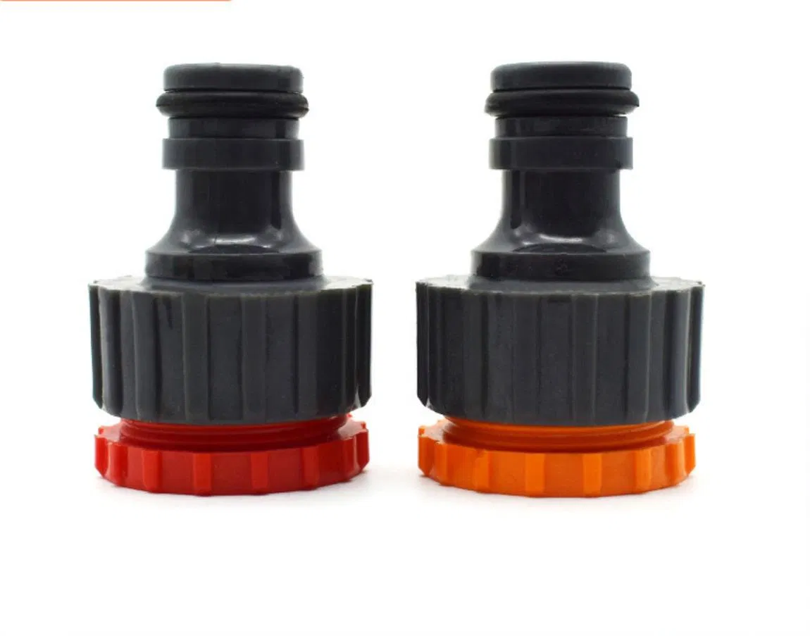 Universal 1/2" & 3/4" Female Bsp Threaded Water Tap Connector for Home Yard