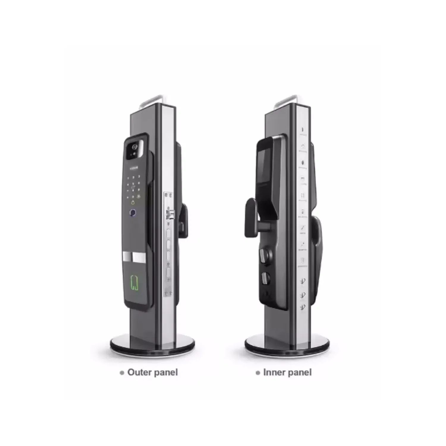 3D Face Recognition Fingerprint Smart Door Lock with 14-Language Biometric