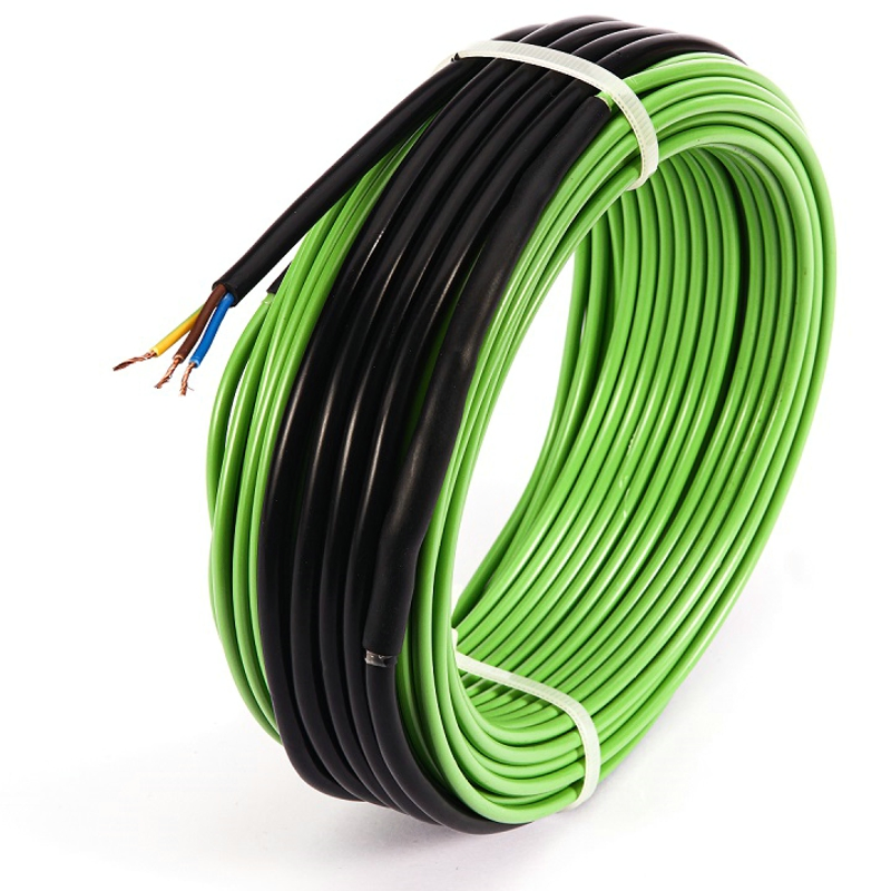 Electric Underfloor Heating Cable 3.6/5.0/7.0 mm Diameter Customized CE