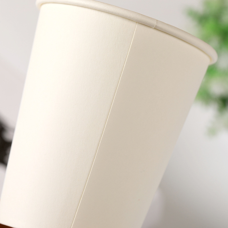 Biodegradable Ripple Corrugated Wall Paper Glass Mug PLA Disposable Coffee Ripple Wall Paper Cup