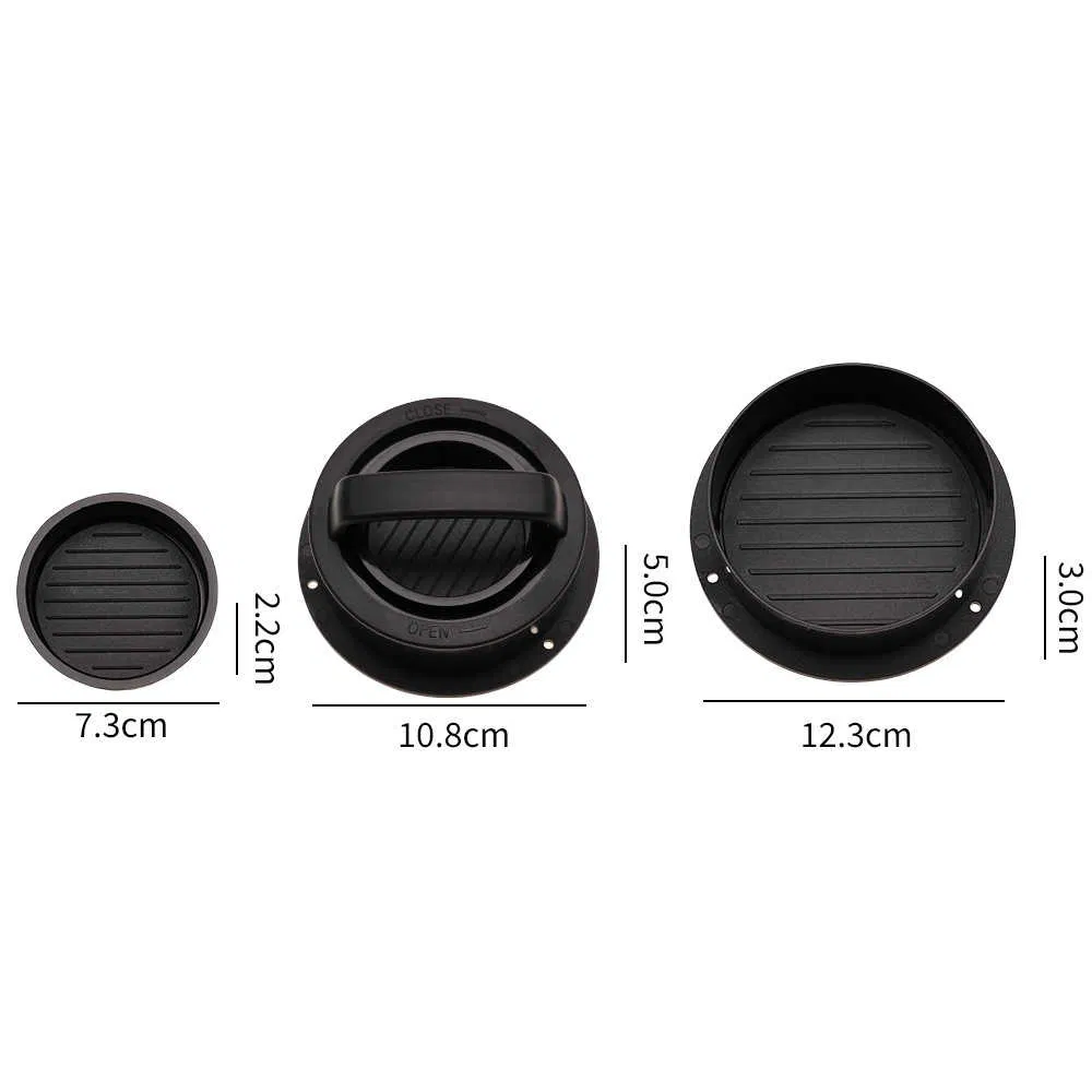 Plastic Circular Burger Meat Patty Making Model Rice and Vegetable Roll Mould