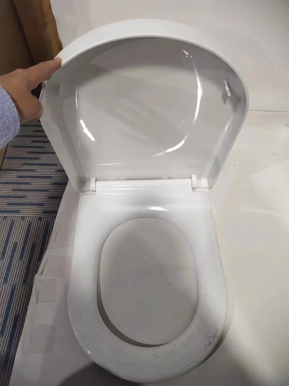 U Shape Soft Closed PP Toilet Seat
