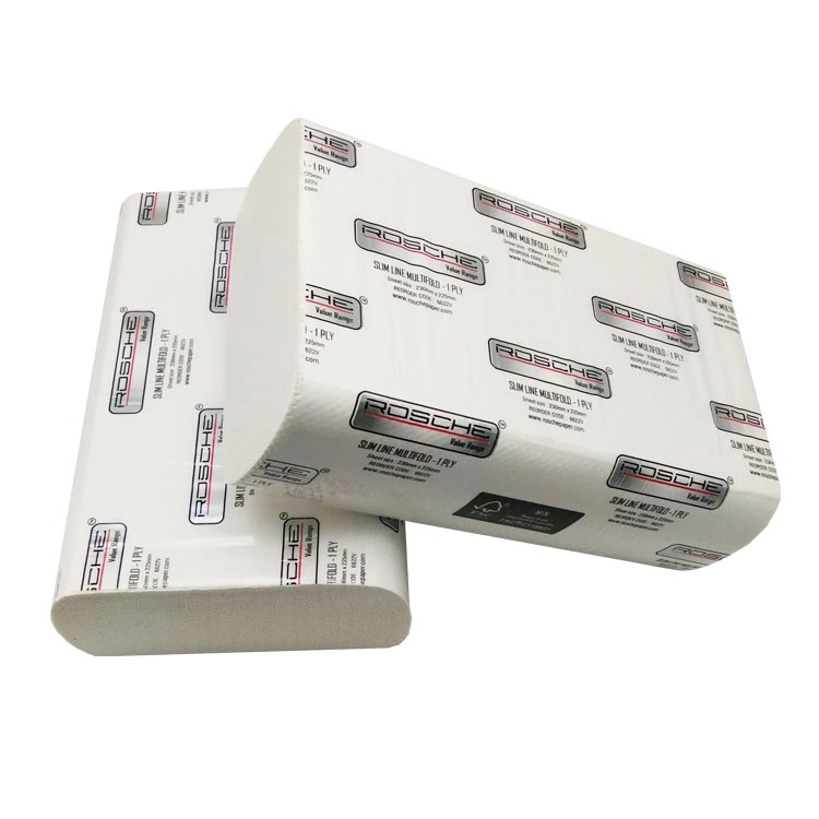 Hot Sale Virgin Wood Pulp N Folded Hand Paper Tissue Recycled Handkerchief Paper Towel