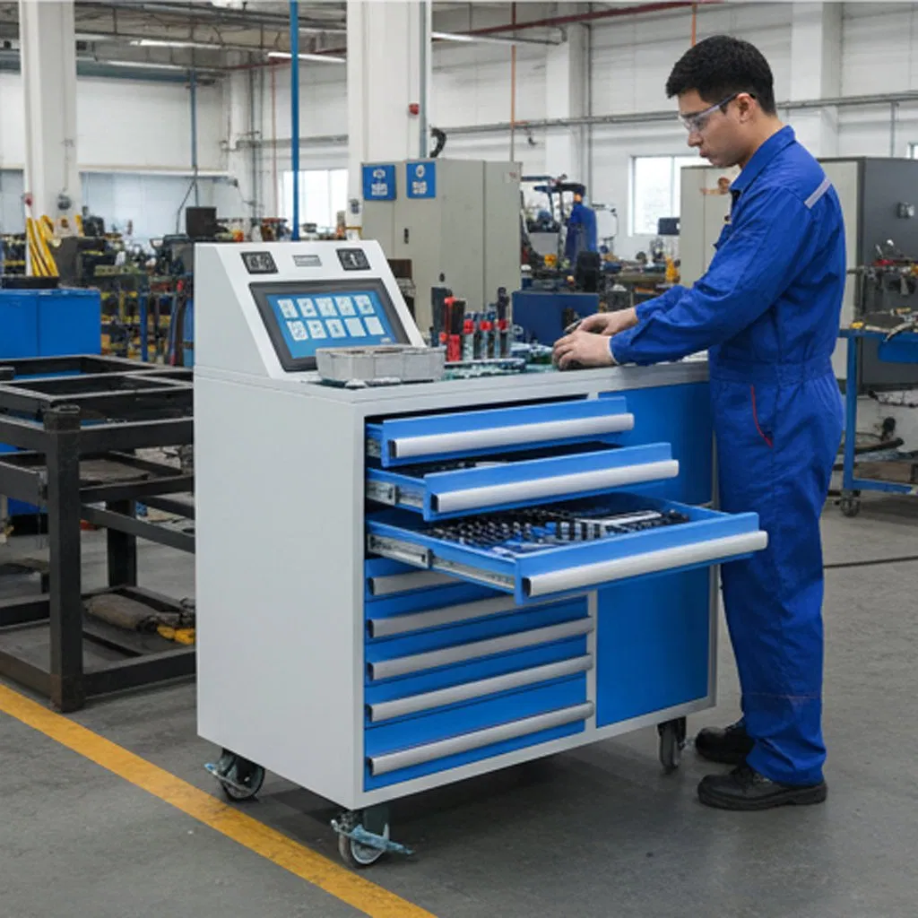 Vanma High Reliability Smartphone Remote Control High Efficiency Tool Management Trolley