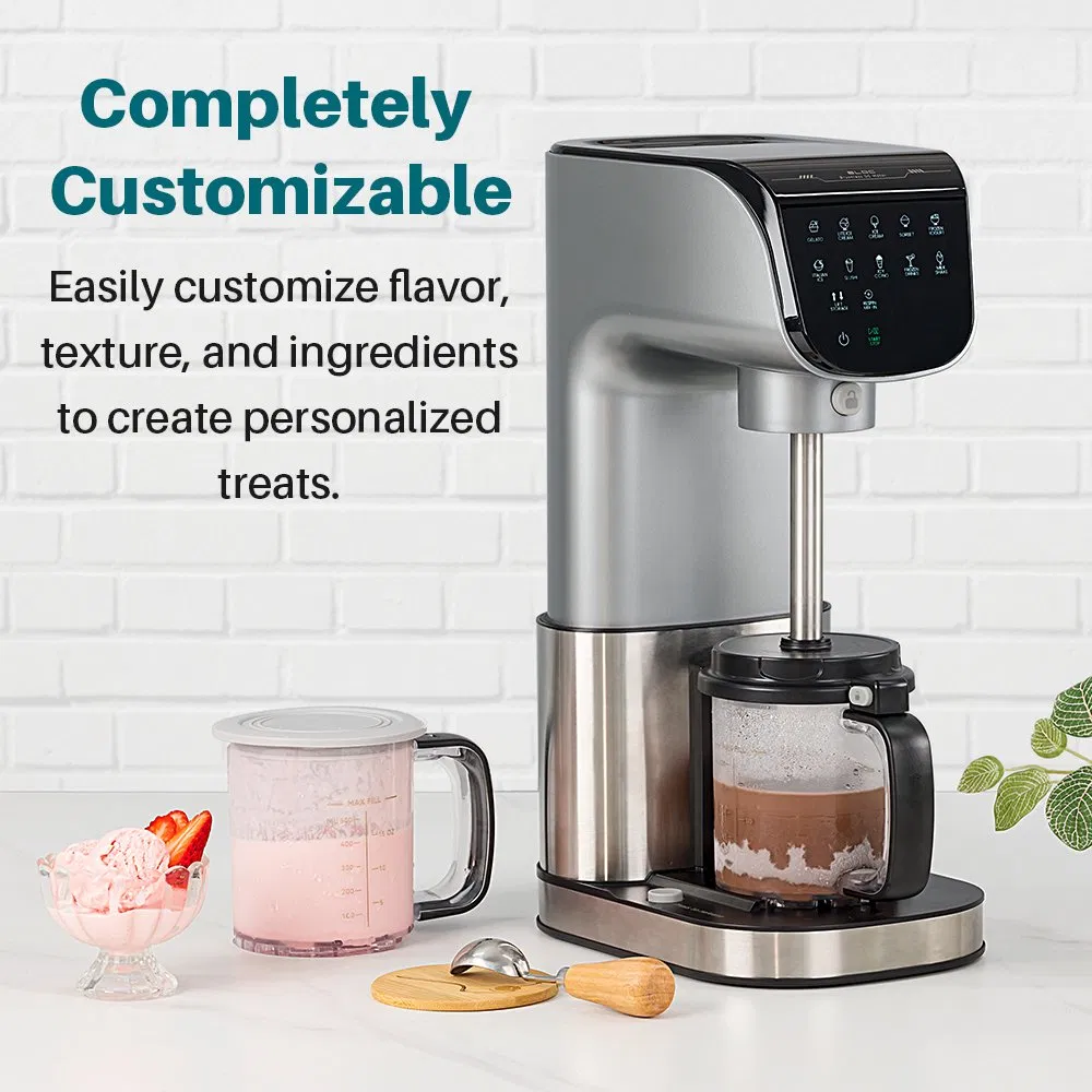 Gelato Milk Shake Machine 11 in 1 Frozen Drink Soft Ice Cream Maker for Kids