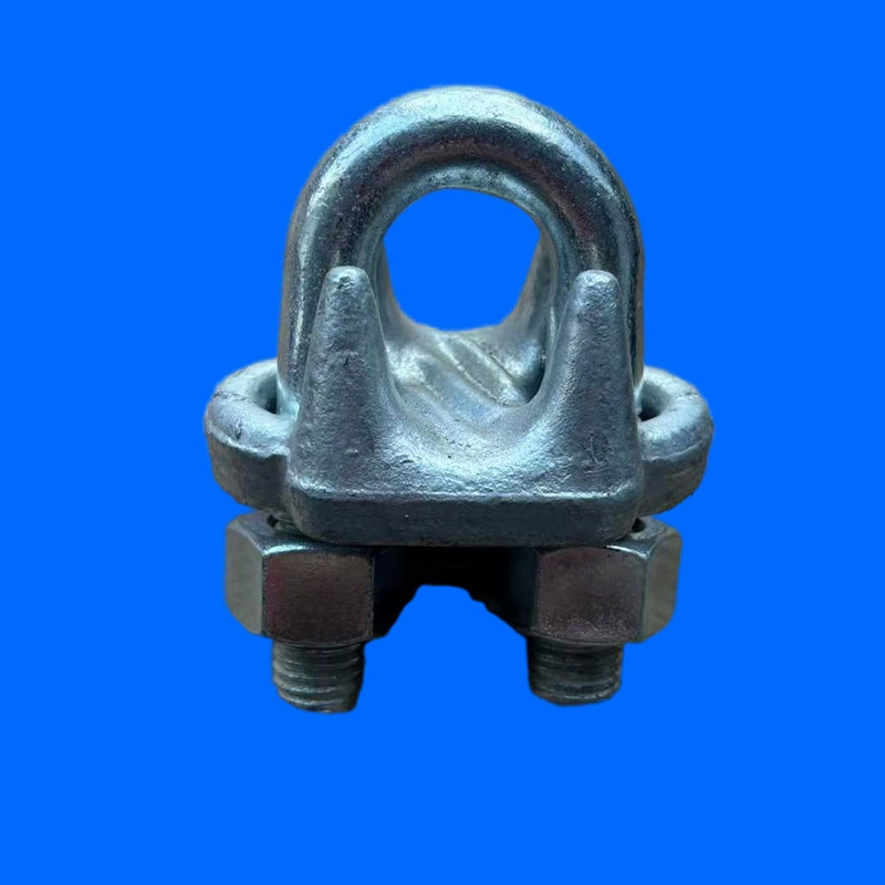 Electro-Galvanizing U. S. Type Drop Forged Wire Rope Clip