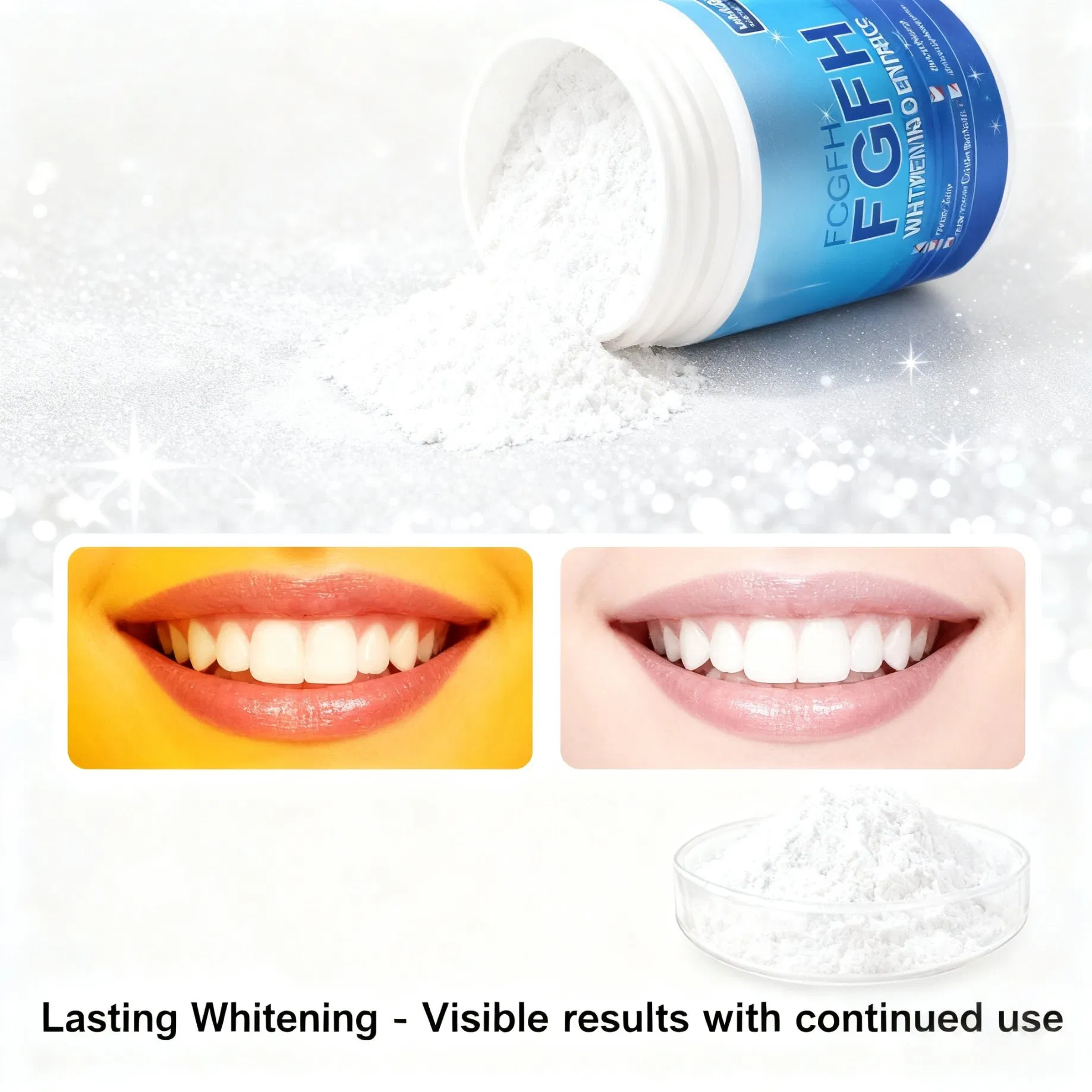 Mints Tooth Whitening Powder Oral Care Products Gentle Cleaning Teeth Powder
