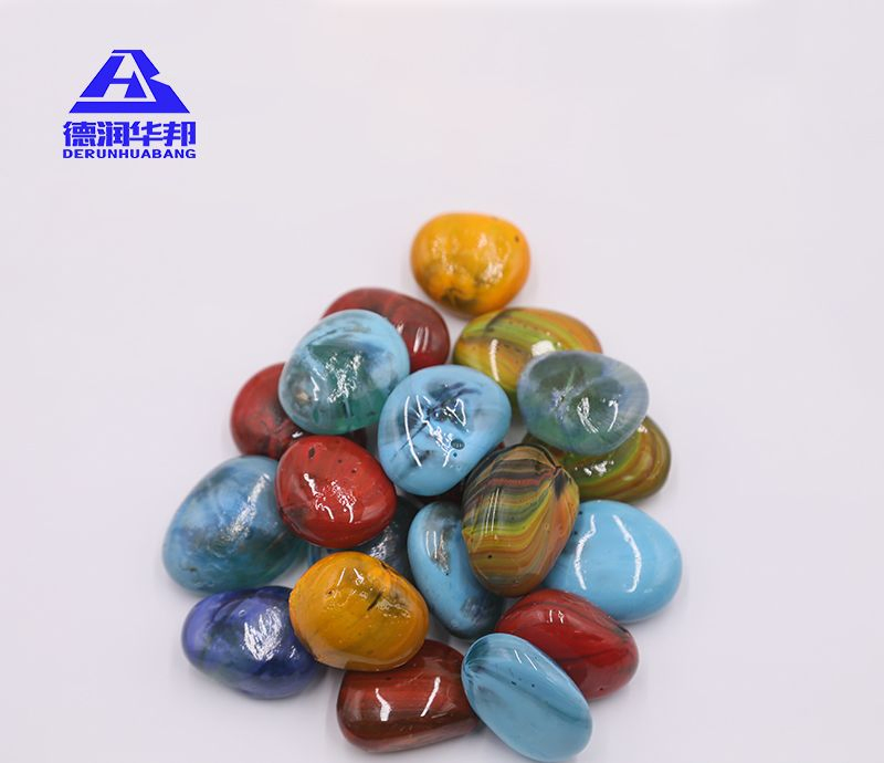 Colorful Yuhua Stone Pebbles for Terrariums, Fish Tanks, and Outdoor Gardens