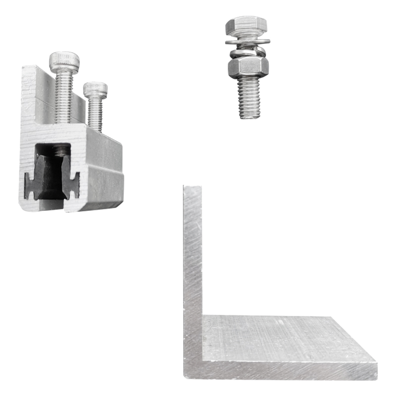 Stone Wall Lifting Extrustion Aluminium Fixing Bracket Stone Facade Angle