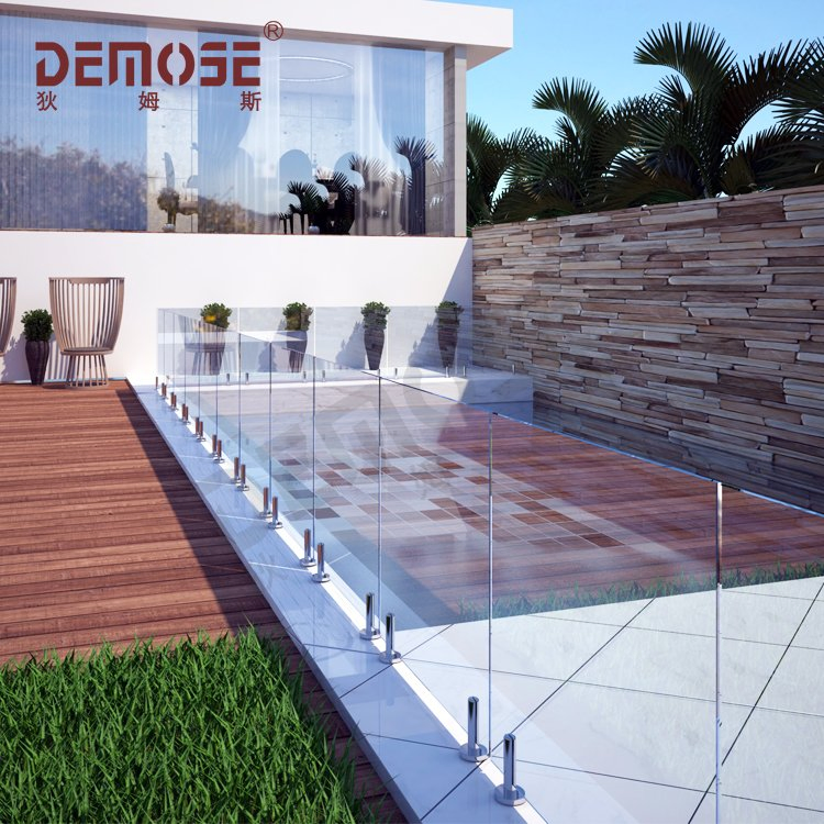 Pool Fence with Glass Clamp Mounting Modern Design for Safety (DMS-B28168)