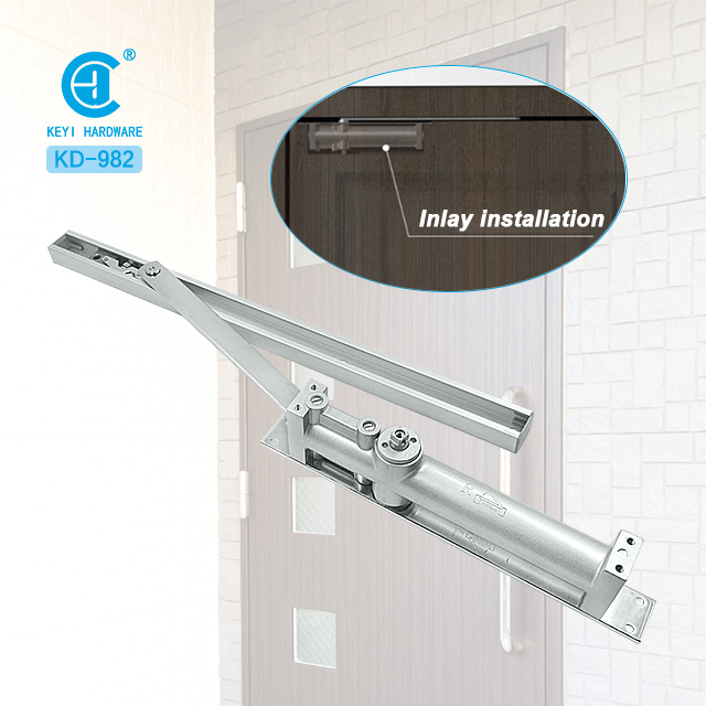 High Quality Hydraulic Adjustable Aluminium Concealed Door Closer