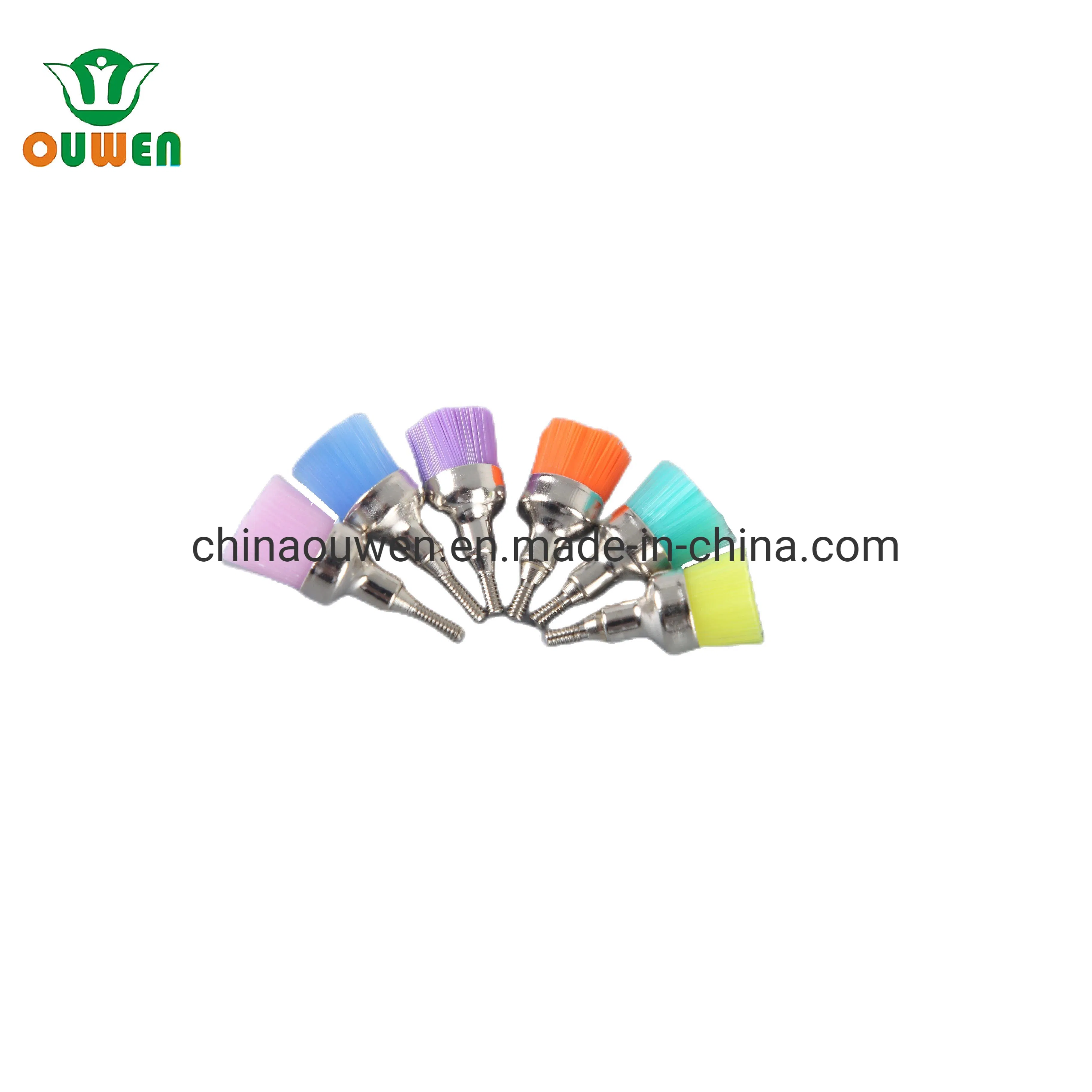 Latch Type Prophy Brushes Disposable Cup Dental Polishing Brush Screw in