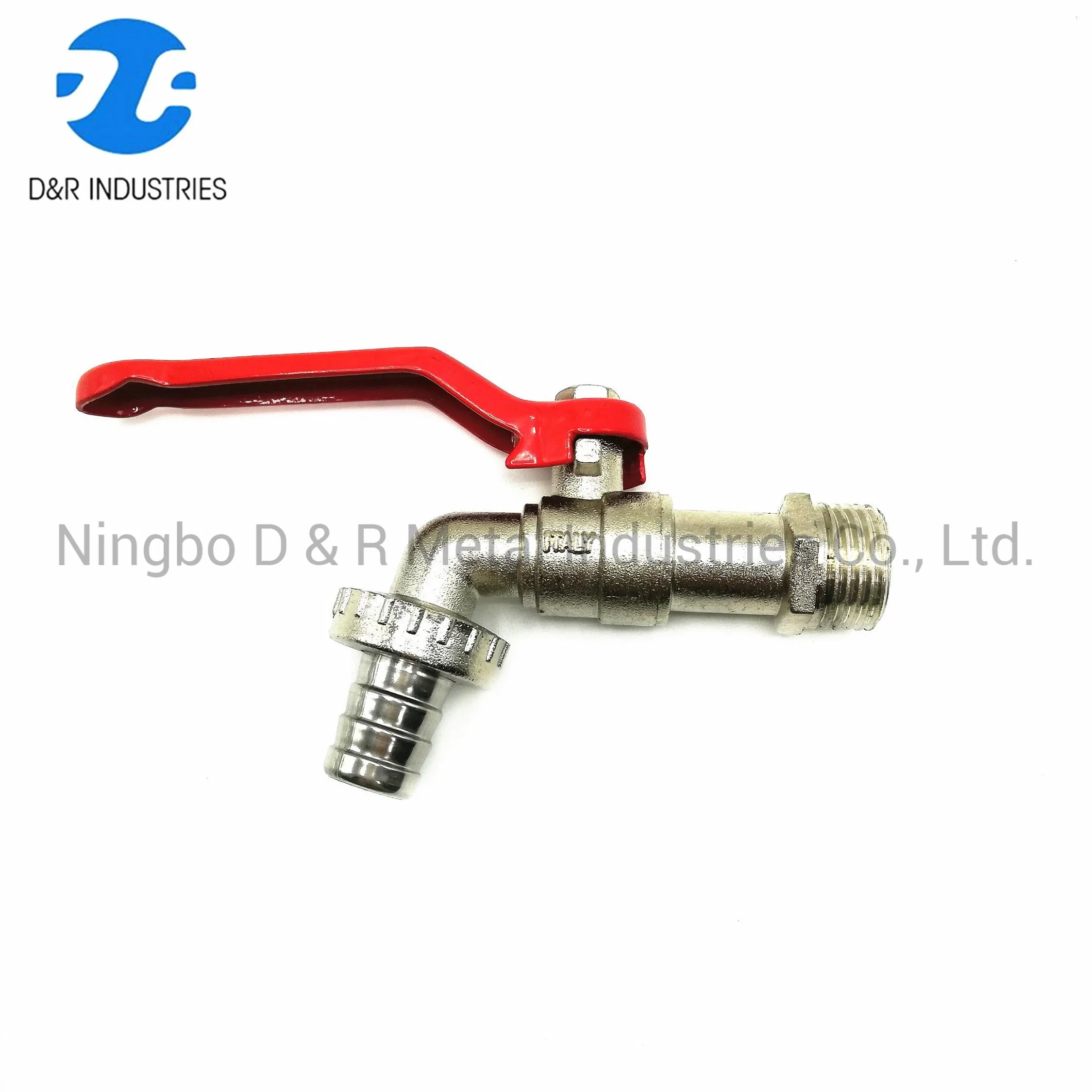 High Quality 1/2 Inch Brass Bibcock with Hose Nipple