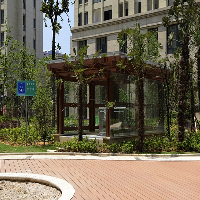 Teak/ White/Grey/Black/Dark Grey or Customized WPC Outdoor Flooring Wood Plastic Composite Decking