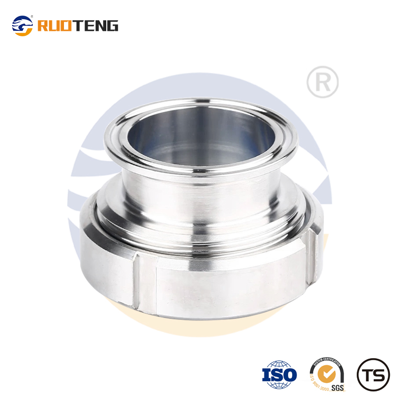 [Ruoteng] SS304 SS316L Sanitary DN Stainless Steel DIN Brewery Union Type Clamped Round Sight Glass