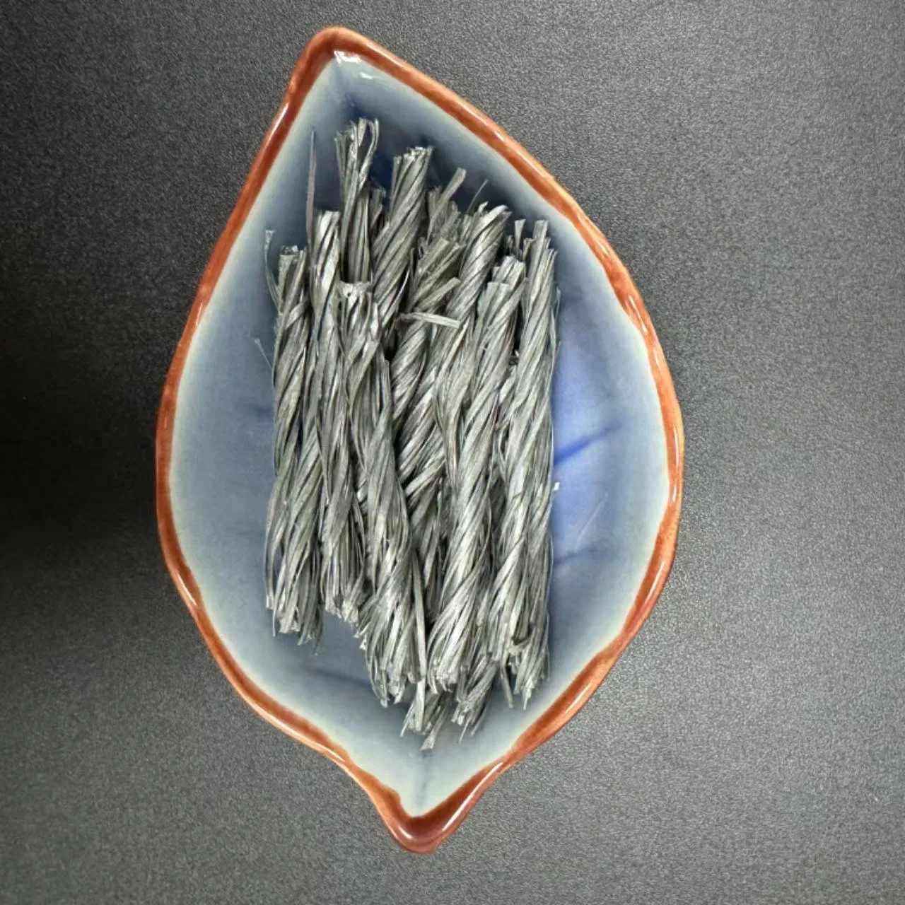 Easy Dispersing and Blending PP Twisted Bunchy Form Fiber for Construction