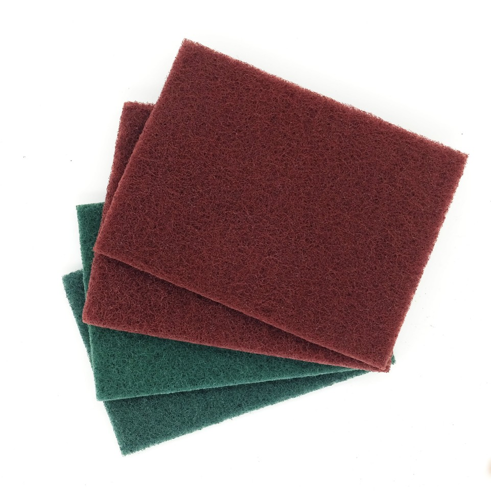 Рулонная абразивная салфетка для уборки Green Cleaning Pad