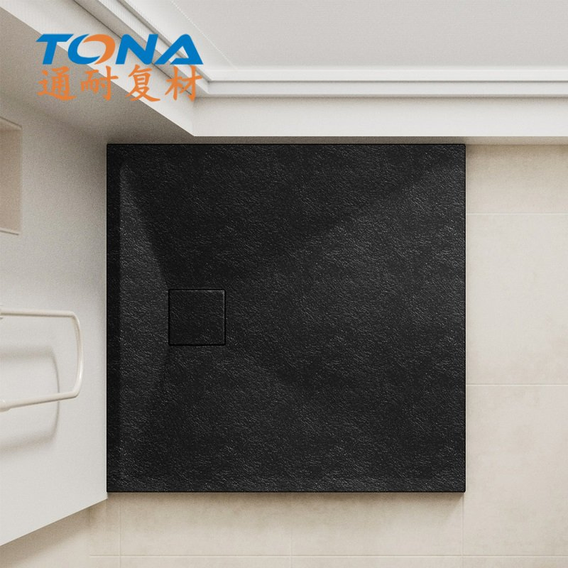 Custom Size FRP Shower Tray Made of SMC Material for Modern Bathroom Spaces