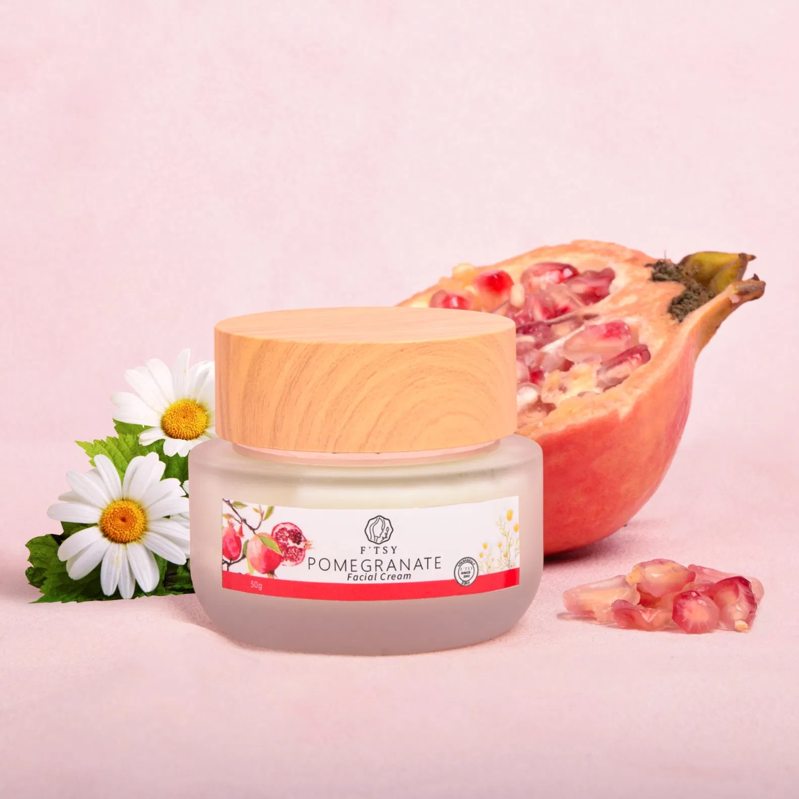 Best Selling Pomegranate Moisturizer Anti Wrinkle Face Cream Hyaluronic Moisturizing Face Cream