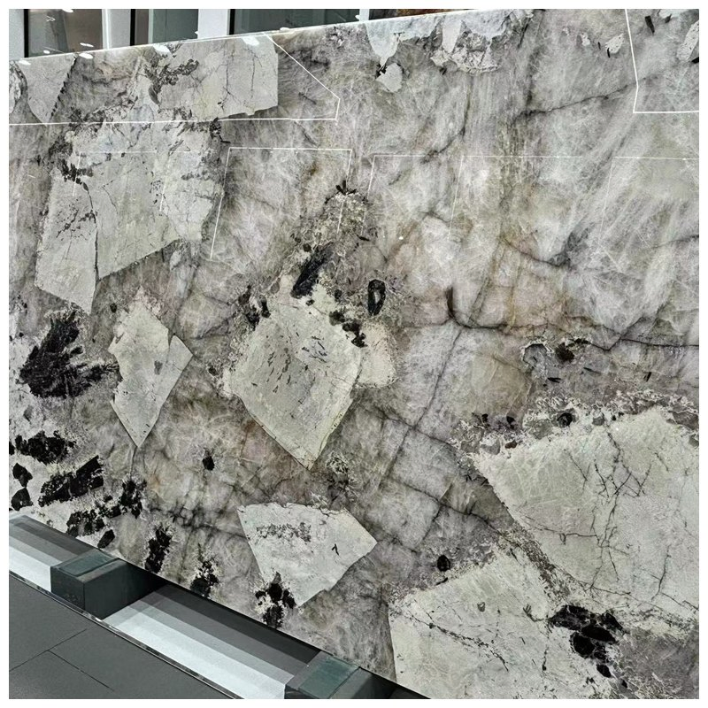 Translucent Patagonia Quartzite Slabs for Countertops and Tables