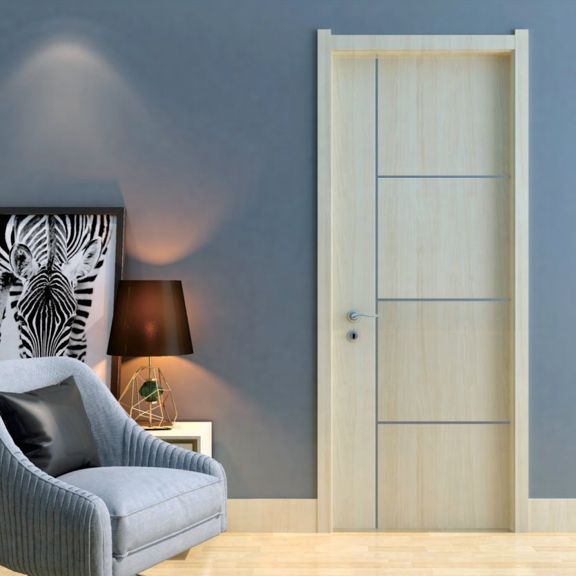 Kojo Premium WPC Soundproof Panel Door for Restrooms - Factory Price, 35mm Thickness, 2-2.8m Length