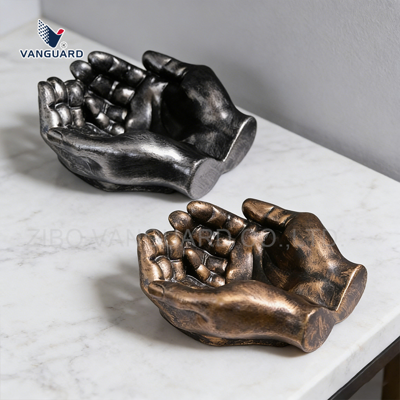 Wholesale Gift Ashtray Souvenir Resin Ornament Custom Keepsake Resin Statue