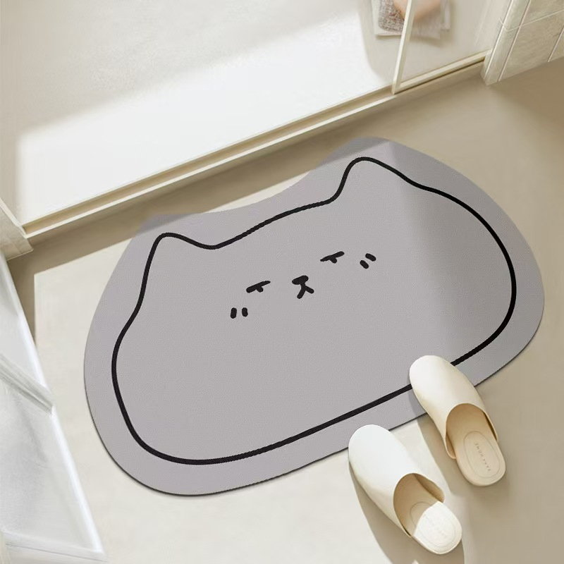 Modern Quick Dry Terry ODM Bathroom Anti Slip Floor Mat