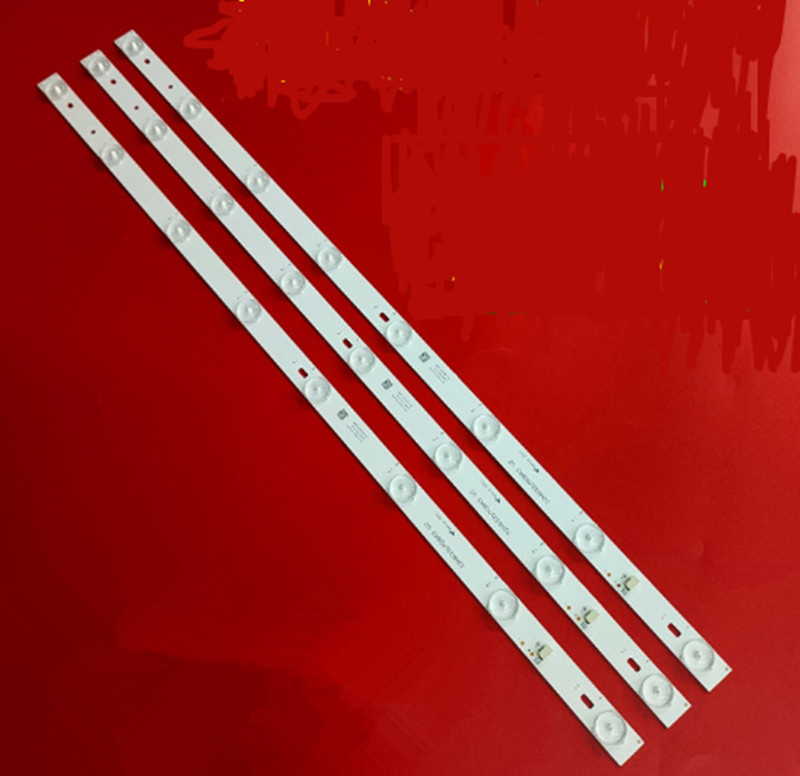 Universal Chinese LED Backlight Bar Strip 32inch to 75 Inch 8 LED 3V 6V Convex or Concave Lens