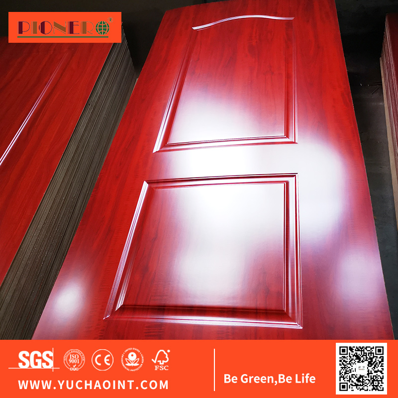 Automotive Paint New Decoration HDF White Primer Molded Door Skin