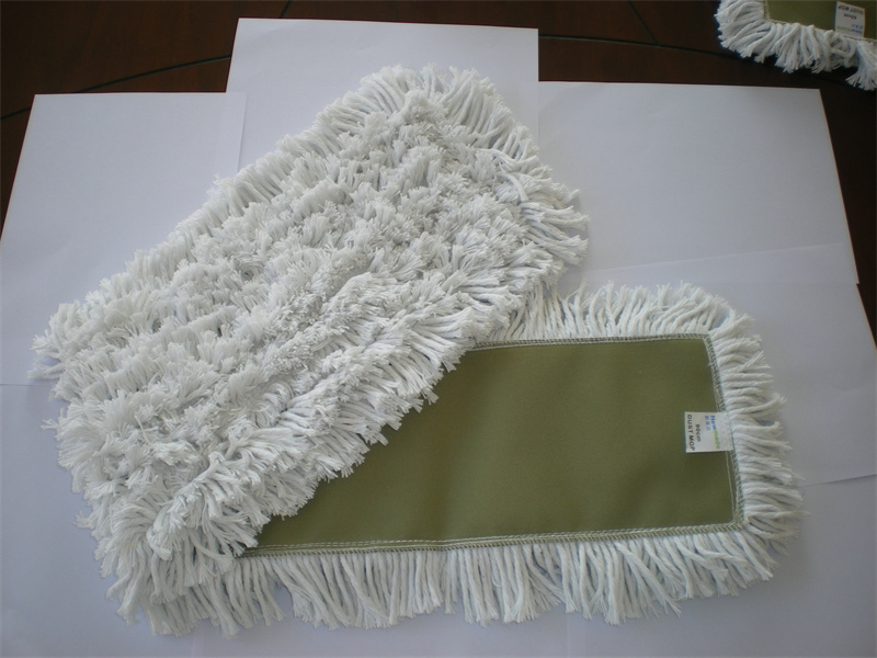 Industrial Household Indoor Floor Cleaning Mop Recycled Cotton Dust Mop Flat Mop