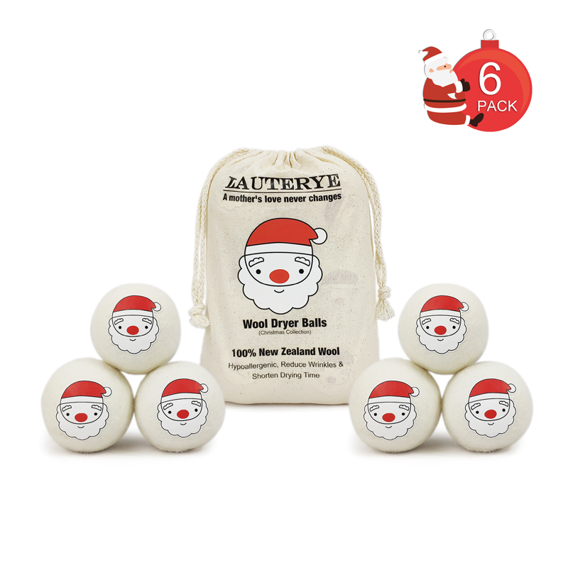 Custom 100% Organic Premium New Zealand Wool Felt Ball Wholesale Wool Dryer Balls