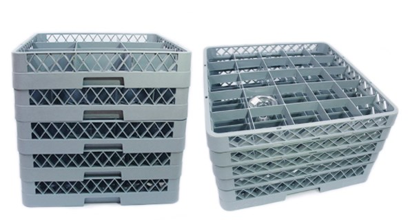 Plastic Wine Glass Rack (bottom) Cup Holder (BK-001)