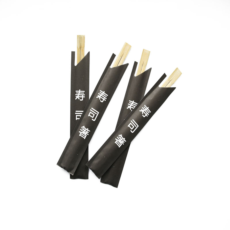 Sushi Disposable Bamboo Chopstick Sushi Chopsticks in Paper Packing