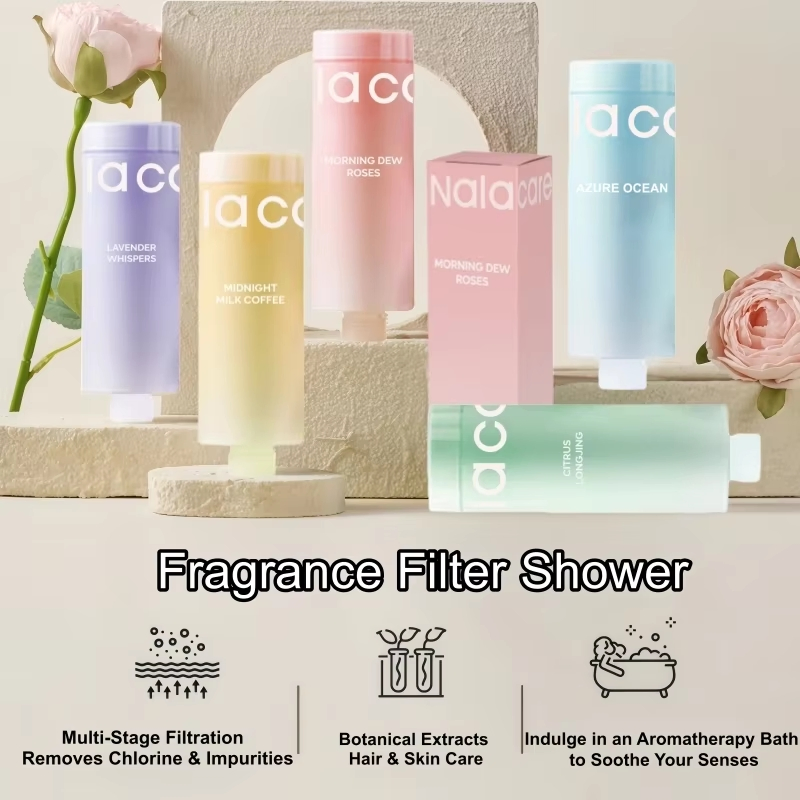 G Hot Sale ODM OEM Popular Vitamin C Fragrance Water Filter for Bathroom Shower Head Water Purifier Fragrance Filter Shower